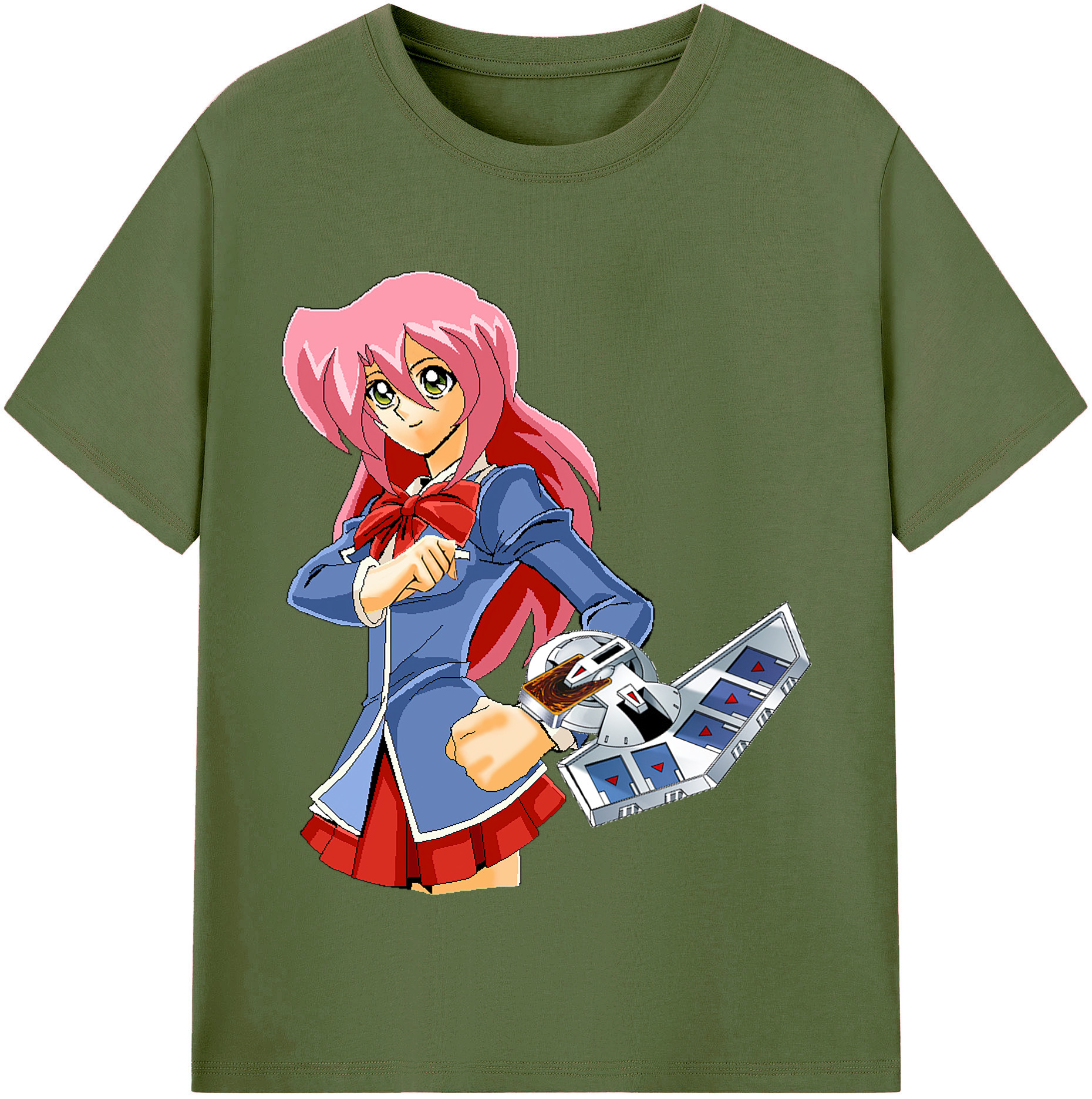 （画像用） 遊☆戯☆王 Yu-Gi-Oh! 綿100％半袖Tシャツ（フロントプリント）